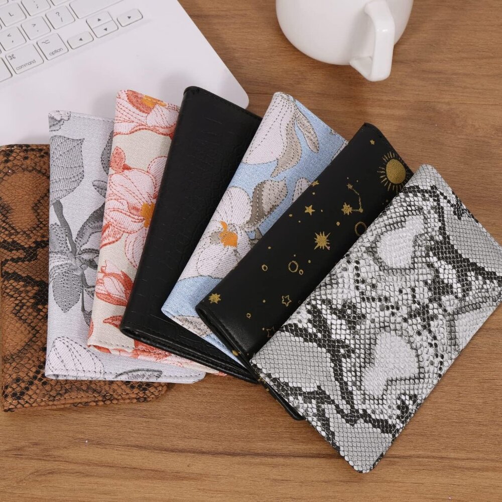 Checkbook Cover For Duplicate Checks For Women, R… - image 8